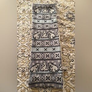 Vera Bradley Cozy Cowl Neck Scarf Beary Merry Super Soft Infinity $60 Polar Bear